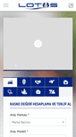 Mobile Screenshot of lotussigorta.com